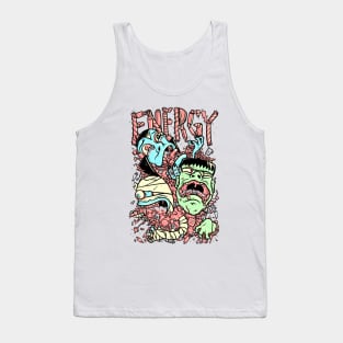 Energy - Halloween Candy Monsters Tank Top